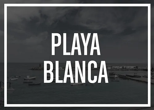 playa blanca